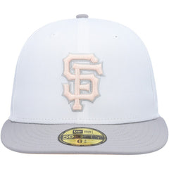 San Francisco Giants 2002 World Series Side Patch Undervisor 59FIFTY Fitted Hat White/Gray | New Era