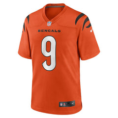 Joe Burrow Cincinnati Bengals Alternate Game Jersey - Orange