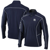 New York Yankees Shotgun Omni-Wick Quarter-Zip Pullover Jacket Navy | Columbia