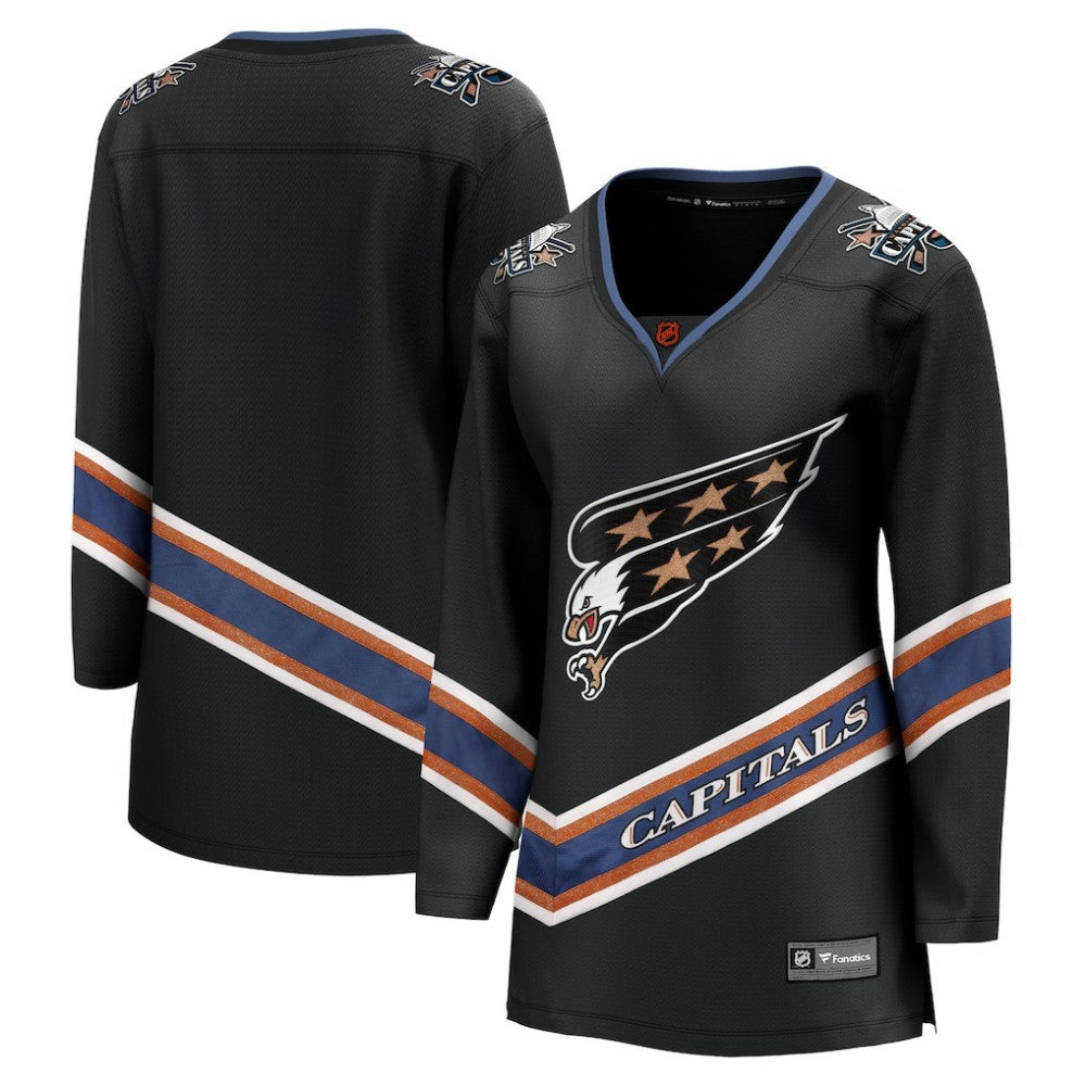 Washington Capitals Fanatics Women's Special Edition 2.0 Breakaway Blank Jersey Black