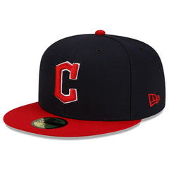 Cleveland Guardians Home Authentic Collection On-Field 59FIFTY Fitted Hat Navy/Red | New Era