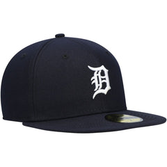 Detroit Tigers Authentic Collection On-Field Home 59FIFTY Fitted Hat Navy | New Era