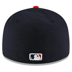 Cleveland Guardians Authentic Collection On-Field Home Low Profile 59FIFTY Fitted Hat Navy/Red | New Era
