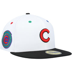 Chicago Cubs 1962 MLB All-Star Game Primary Eye 59FIFTY Fitted Hat White/Black | New Era