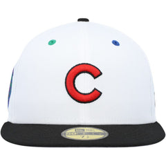 Chicago Cubs 1962 MLB All-Star Game Primary Eye 59FIFTY Fitted Hat White/Black | New Era