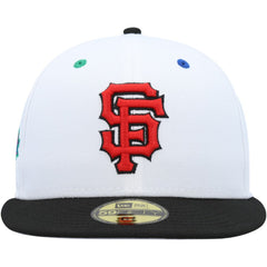 San Francisco Giants 1984 MLB All-Star Game Primary Eye 59FIFTY Fitted Hat White/Black | New Era