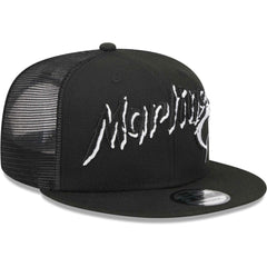 Miami Marlins Street Trucker 9FIFTY Snapback Hat Black | New Era