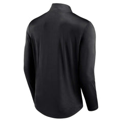 Colorado Rockies Tough Minded Lightweight Quarter-Zip Pullover Black