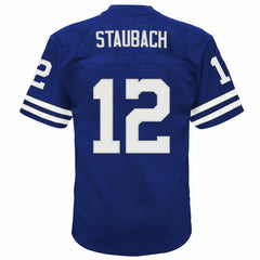Roger Staubach Dallas Cowboys Youth Retired Player Legacy Jersey - Royal for sale