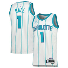 LaMelo Ball Charlotte Hornets Jordan Brand Unisex Swingman Jersey - Association Edition - White discount