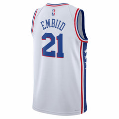 Joel Embiid Philadelphia 76ers Unisex Swingman Jersey - Association Edition - White