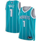 LaMelo Ball Charlotte Hornets Jordan Brand Unisex Swingman Jersey - Icon Edition - Teal on sale