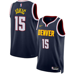 Nikola Jokic Denver Nuggets Unisex Swingman Jersey sale - Icon Editi- Navy