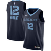 Ja Morant Memphis Grizzlies Unisex Swingman Jersey Icon Edition Navy - Nike