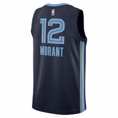 Ja Morant Memphis Grizzlies Unisex Swingman Jersey - Icon Edition - Navy