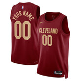 Cleveland Cavaliers Unisex Swingman Custom Jersey Burgundy sale - Icon Edition