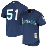 Ichiro Suzuki Seattle Mariners Authentic Batting Practice Jersey - Navy