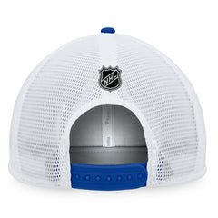 St. Louis Blues Fanatics Special Edition 2.0 Trucker Snapback Adjustable Hat Gold/Blue