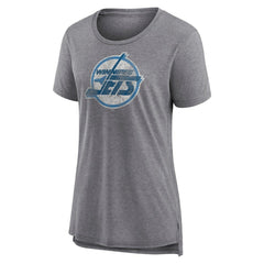 Winnipeg Jets Fanatics Women's Special Edition 2.0 Modern T-Shirt Heather Gray