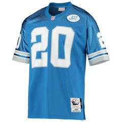 Barry Sanders Detroit Lions 1991 Authentic Throwback Retired Player Jersey - Blue online