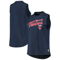 Minnesota Twins DKNY Sport Women's Marcie Tank Top Navy