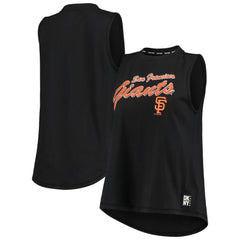 San Francisco Giants DKNY Sport Women's Marcie Tank Top Black