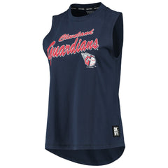 Cleveland Guardians DKNY Sport Women's Marcie Tank Top Navy