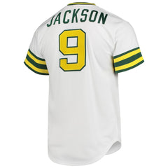 Reggie Jackson Athletics 1972 Cooperstown Collection Authentic Jersey - White