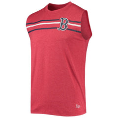 Boston Red Sox Muscle Tank Top Heathered Red | New Era
