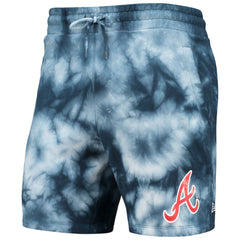 Atlanta Braves Team Dye Shorts Navy | New Era