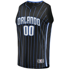 Orlando Magic Youth Fast Break Replica Custom Jersey Black - Icon Edition