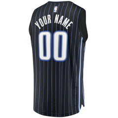Orlando Magic Youth Fast Break Replica Custom Jersey Black - Icon Edition