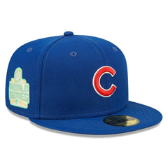 Chicago Cubs 2016 World Series Champions Citrus Pop UV 59FIFTY Fitted Hat Royal | New Era