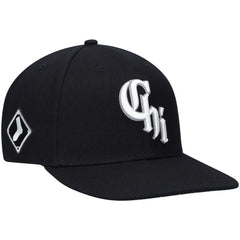 Chicago White Sox 2021 City Connect Captain Snapback Hat Black | 47 brand
