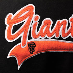 San Francisco Giants Soft as a Grape Women's Plus Size Side Split Pullover Hoodie Black