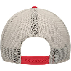 Los Angeles Angels Trawler Clean Up Trucker Snapback Hat Red | 47 brand