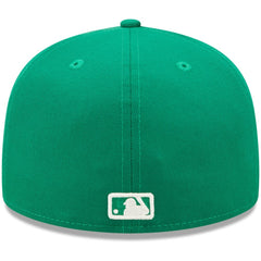 Chicago Cubs White Logo 59FIFTY Fitted Hat Kelly Green | New Era