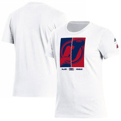New Jersey Devils adidas Women's Reverse Retro 2.0 Playmaker T-Shirt White