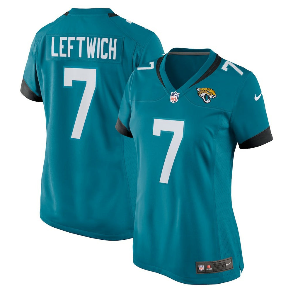 Byron Leftwich Jacksonville Jaguars Women's Retired Player Game Jersey - Teal