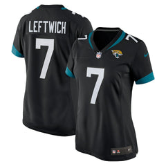 Byron Leftwich Jacksonville Jaguars Women's Alternate Retired Player Game Jersey - Black