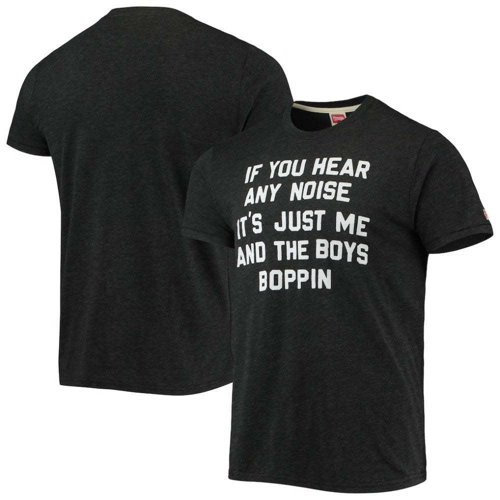 Pittsburgh Pirates Homage Hyper Local Tri-Blend T-Shirt Charcoal