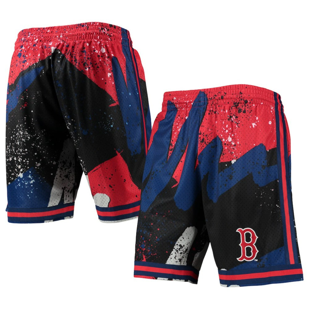 Boston Red Sox Hyper Hoops Shorts Red | Mitchell & Ness
