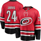 Seth Jarvis Carolina Hurricanes Fanatics Alternate Breakaway Player Jersey Red