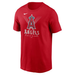 Los Angeles Angels Light Up the Halo Local Team T-Shirt Red | Nike