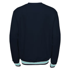 Seattle Kraken Youth Classic Blueliner Pullover Sweatshirt Deep Sea Blue