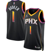 Devin Booker Phoenix Suns Jordan Brand Unisex Swingman Jersey sale - Statement Editi- Black online