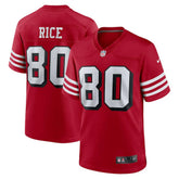 Jerry Rice San Francisco 49ers Retired Player Alternate Game Jersey - Scarlet