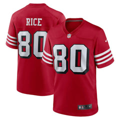 Jerry Rice San Francisco 49ers Retired Player Alternate Game Jersey - Scarlet