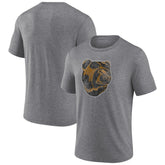 Boston Bruins Wraparound Tri-Blend T-Shirt Heather Gray