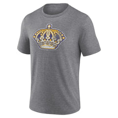 Los Angeles Kings Wraparound Tri-Blend T-Shirt Heather Gray